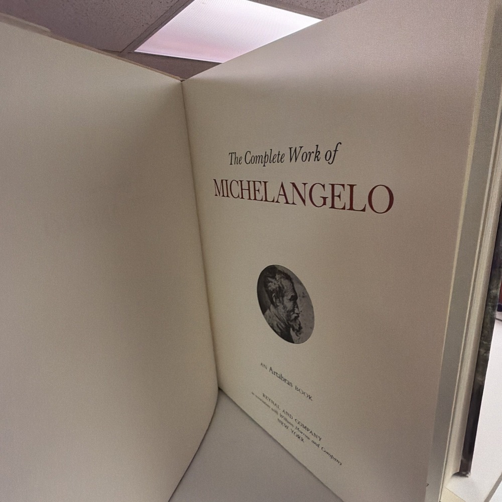 Complete Work of Michelangelo Reynal & Co Large HC Mario Salmi